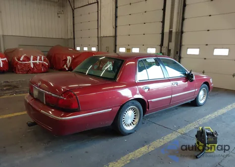 1999 Mercury Grand Marquis Ls из США, поврежденный, VIN 2MEFM75W7XX691588